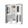Aménagement Dressing Kiyin Blanc/béton clair