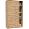 Armoire 2 portes TOP imitation chêne