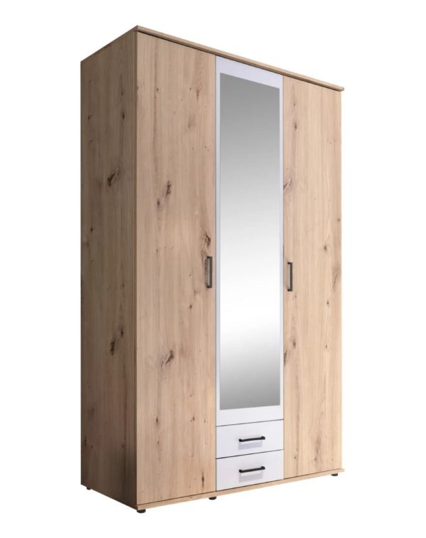 Armoire ARTY avec penderie et tiroirs (3) Armoire ARTY avec penderie et tiroirs