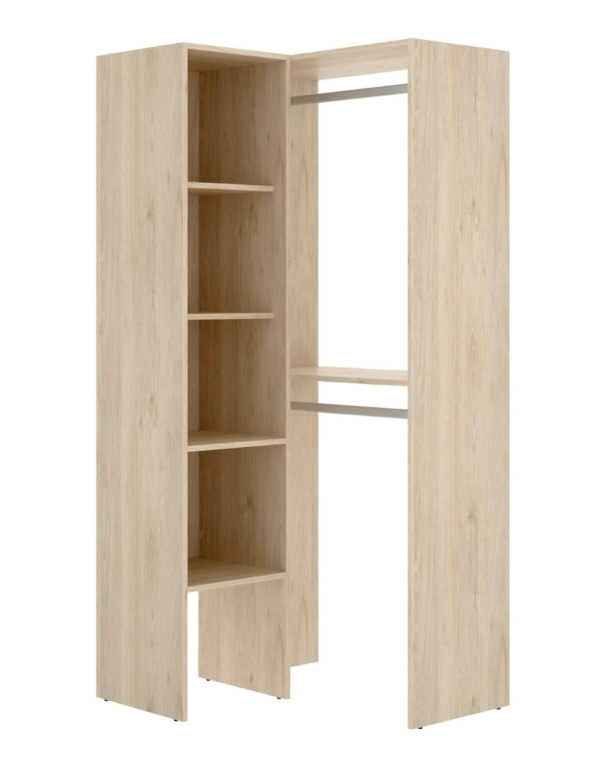 Armoire Dressing D'angle Mélaminés (1) Armoire Dressing D'angle Mélaminés
