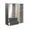 Armoire READY imitation chêne kronberg et ardoise