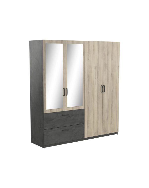 Armoire READY imitation chêne kronberg et ardoise (7) Armoire READY imitation chêne kronberg et ardoise