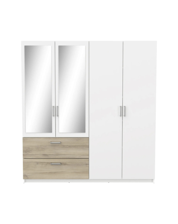 Armoire READY imitation chêne kronberg et blanc (3) Armoire READY imitation chêne kronberg et blanc