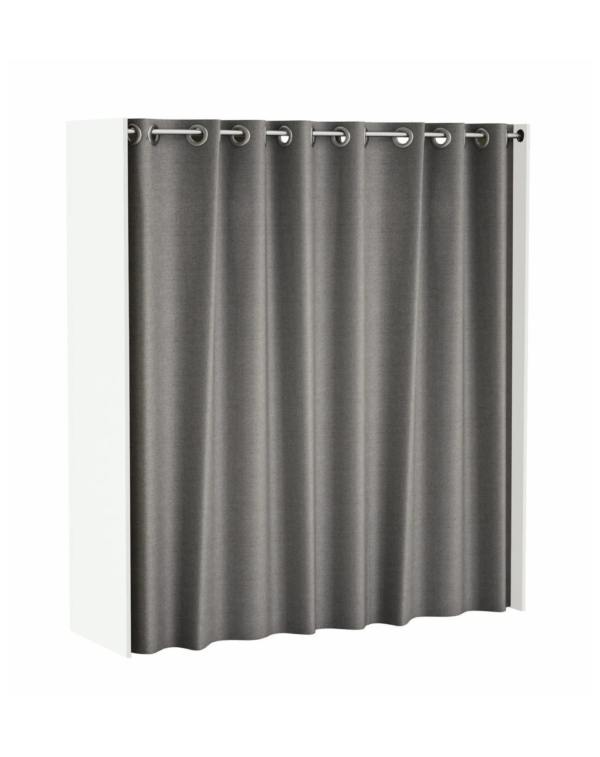 Armoire dressing extensible MOKA Blanc (1) Armoire dressing extensible MOKA Blanc