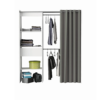 Armoire dressing extensible MOKA Blanc