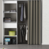 Armoire dressing extensible MOKA Blanc
