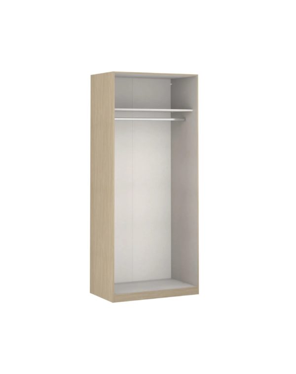 Armoire dressing imitation chêne EXTENSO (6) Armoire dressing EXTENSO imitation chêne