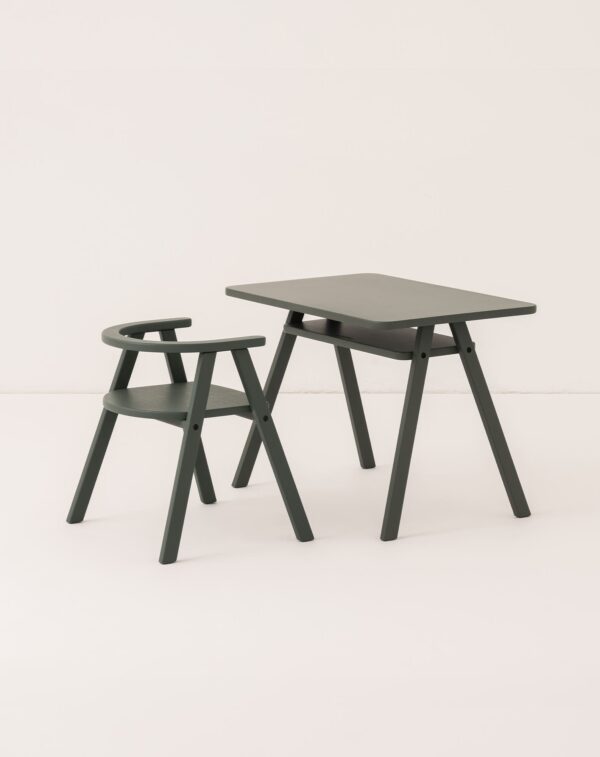 Bureau enfant Growing Green Vert foncé (1) Bureau enfant Growing Green