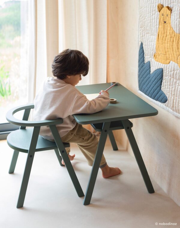 Bureau enfant Growing Green Vert foncé (3) Bureau enfant Growing Green