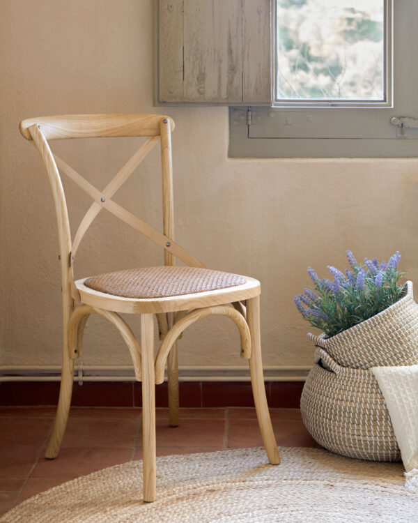 Chaise Alsie en bois de bouleau