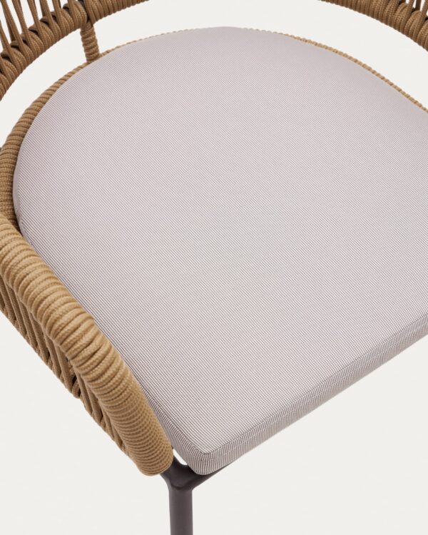 Chaise Nadin en corde beige