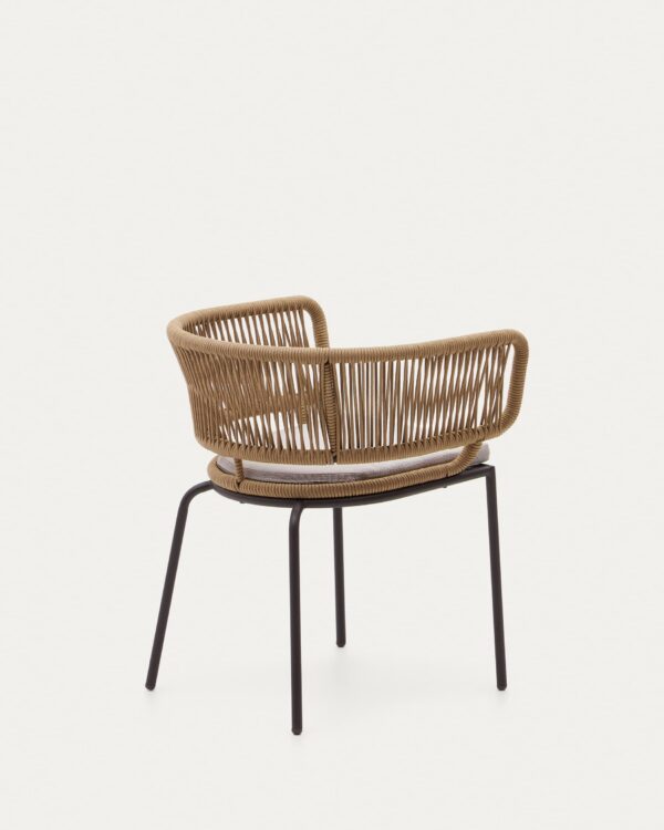 Chaise Nadin en corde beige