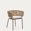 Chaise Nadin en corde beige