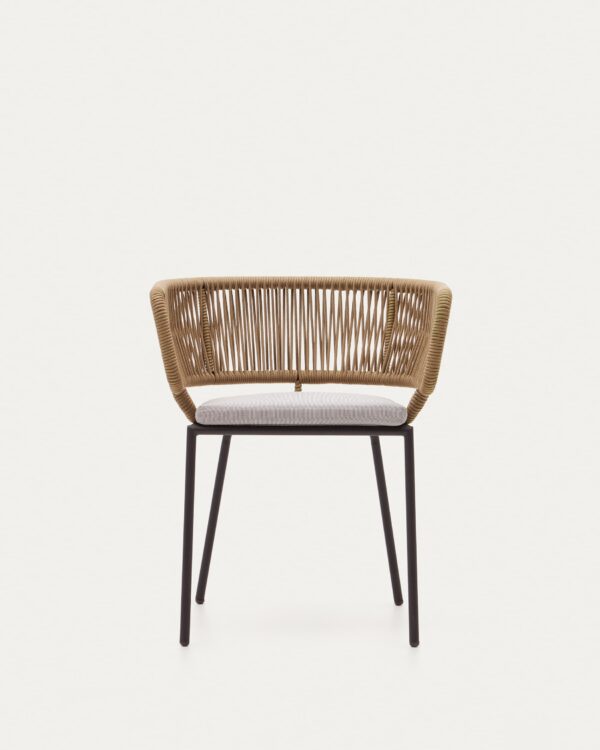 Chaise Nadin en corde beige