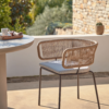Chaise Nadin en corde beige