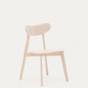Chaise Safina en placage de chêne