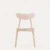 Chaise Safina en placage de chêne