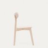 Chaise Safina en placage de chêne