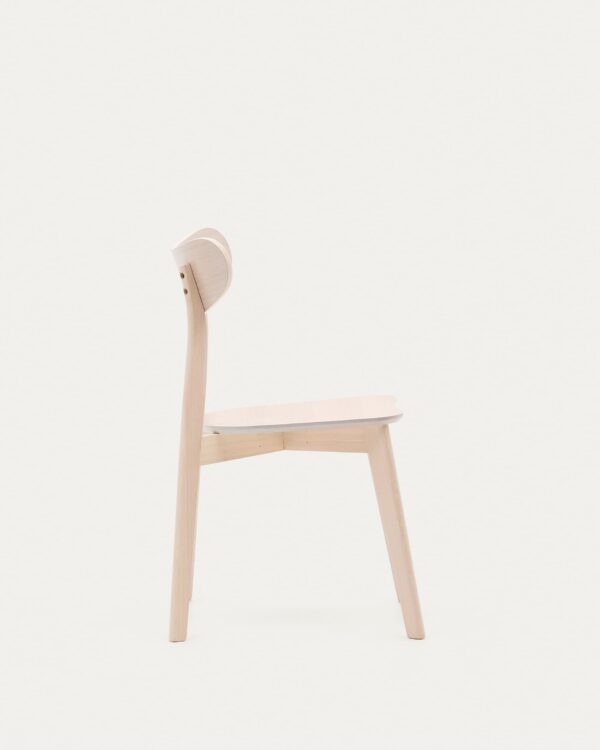Chaise Safina en placage de chêne