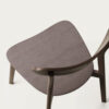 Chaise Safina en placage de frêne