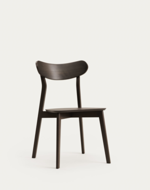 Chaise Safina en placage de frêne