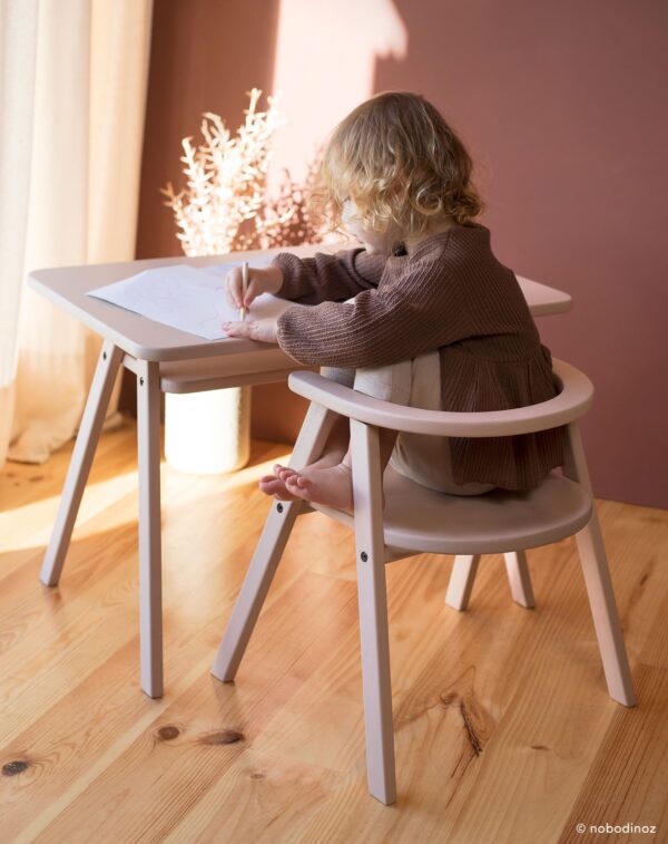 Chaise enfant Growing Green Blush (1) Chaise enfant Growing Green