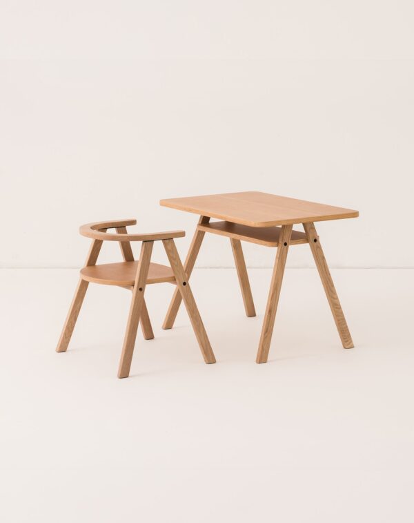 Chaise enfant Growing Green Bois chêne (7) Chaise enfant Growing Green