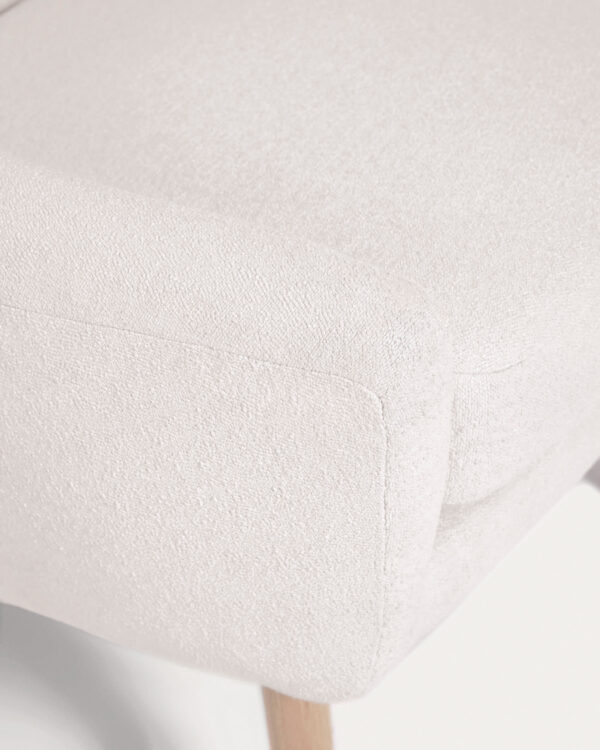 Fauteuil Candela en micro bouclette