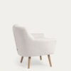 Fauteuil Candela en micro bouclette