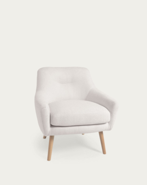 Fauteuil Candela en micro bouclette