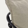 Fauteuil Mareluz en acier noir
