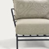 Fauteuil Mareluz en acier noir