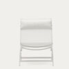 Fauteuil pliant Canutells en aluminium gris clair