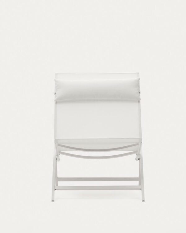 Fauteuil pliant Canutells en aluminium gris clair