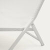 Fauteuil pliant Canutells en aluminium gris clair