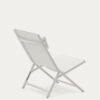 Fauteuil pliant Canutells en aluminium gris clair