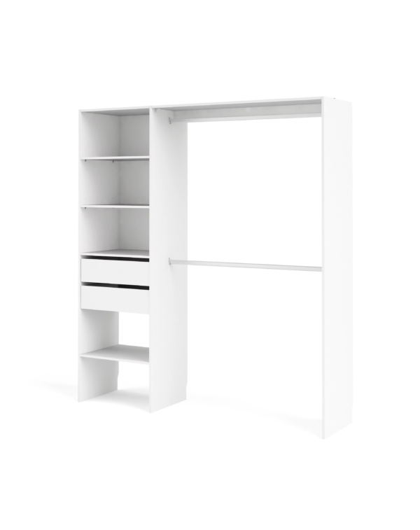 Kit dressing 1 colonne réversible Zodiak coloris blanc (1) Kit dressing 1 colonne réversible Zodiak coloris blanc