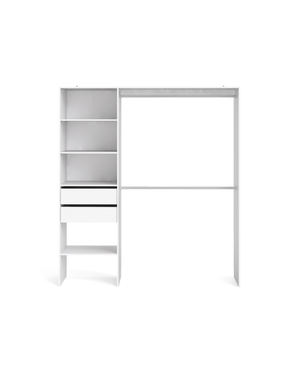 Kit dressing 1 colonne réversible Zodiak coloris blanc (3) Kit dressing 1 colonne réversible Zodiak coloris blanc