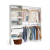 Kit dressing 1 colonne réversible Zodiak coloris blanc