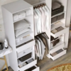 Kit dressing Combi 2 colonnes + 2 penderies + 6 tiroirs
