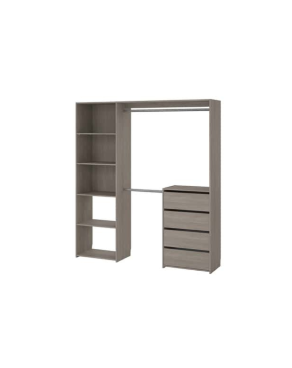Kit dressing Karisma imitation chêne grisé (8) Kit dressing Karisma imitation chêne grisé