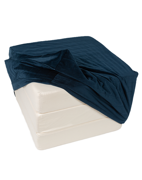 Lit d'appoint Sleepover pliable Bleu nuit (3) Lit d'appoint Sleepover pliable