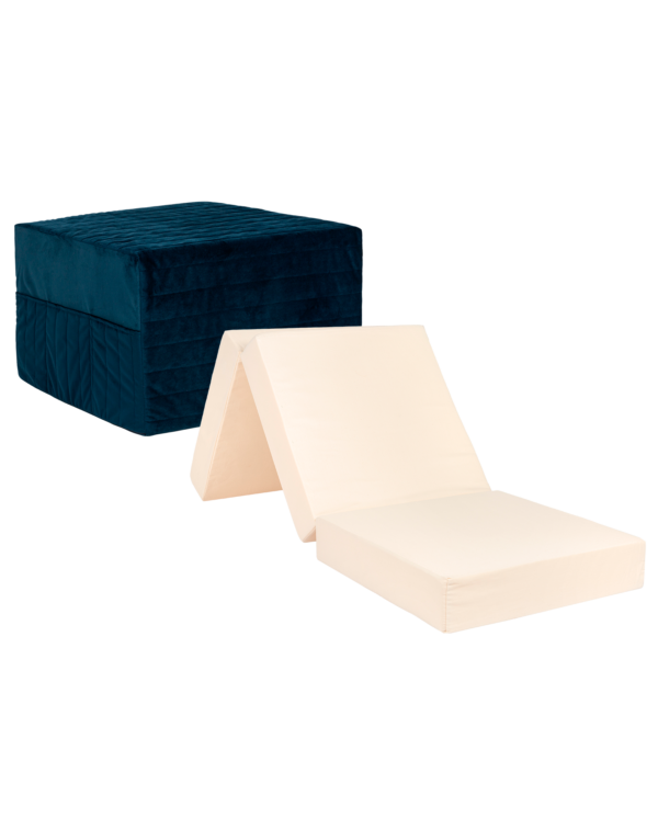Lit d'appoint Sleepover pliable Bleu nuit (7) Lit d'appoint Sleepover pliable