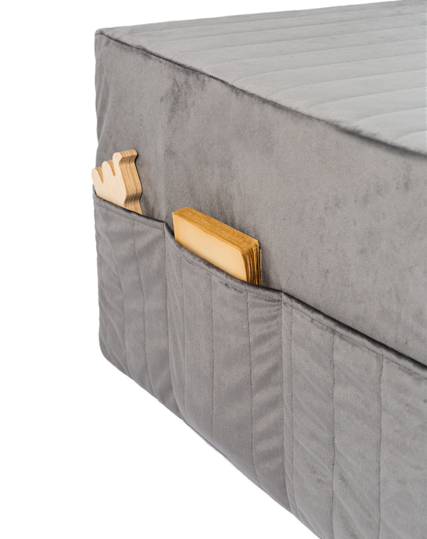 Lit d'appoint Sleepover pliable Gris ardoise (1) Lit d'appoint Sleepover pliable