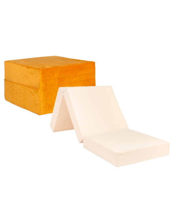 Lit d'appoint Sleepover pliable Jaune farniente (1) Lit d'appoint Sleepover pliable