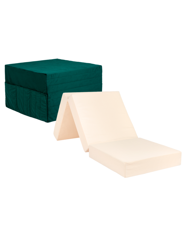 Lit d'appoint Sleepover pliable Vert forêt (5) Lit d'appoint Sleepover pliable