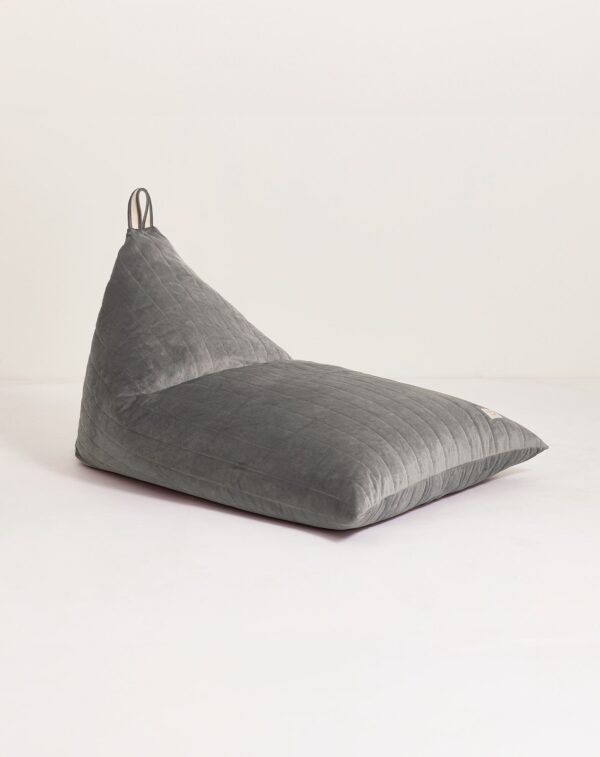 Pouf enfant Essaouira Gris ardoise (2) Pouf enfant Essaouira