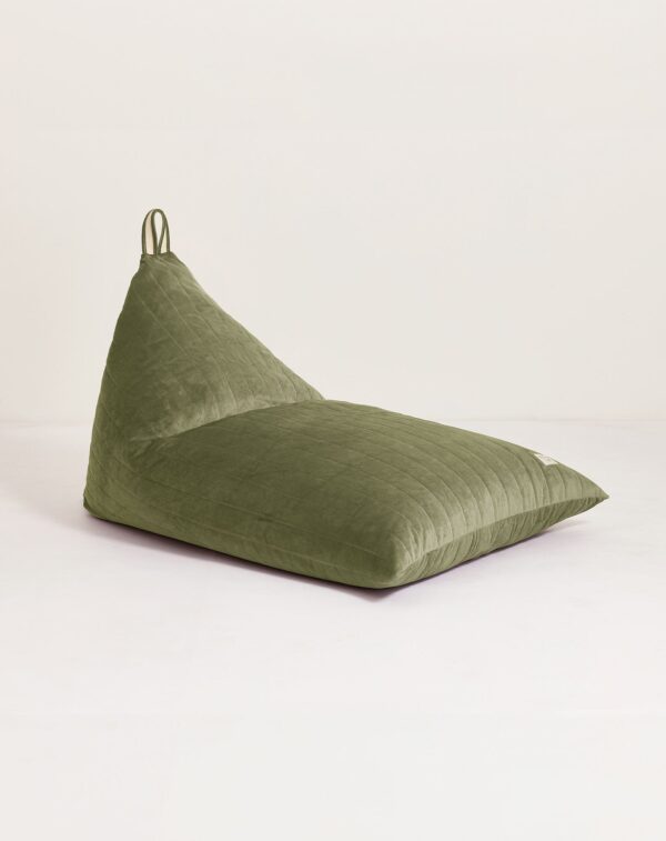 Pouf enfant Essaouira Vert olive (2) Pouf enfant Essaouira