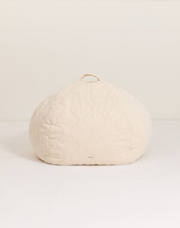 Pouf rond Landscape matelassé Natural (1) Pouf rond Landscape matelassé