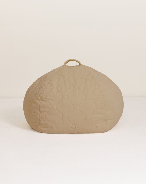 Pouf rond Landscape matelassé Sesame (2) Pouf rond Landscape matelassé